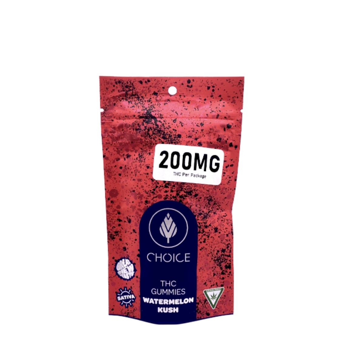 Choice: Watermelon Kush 200MG Gummies (S)