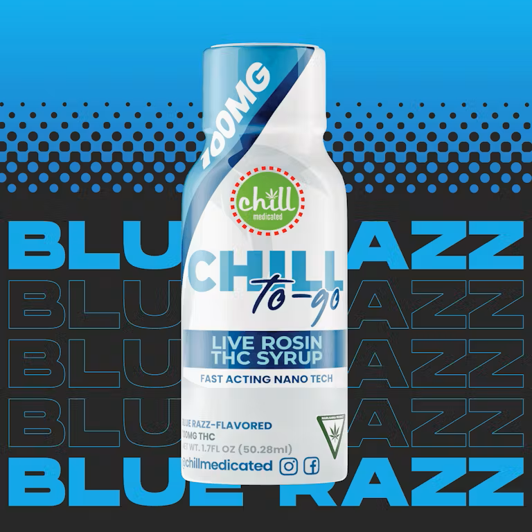 CHILL | SYRUP TO GO | BLUE RAZZ | 100MG