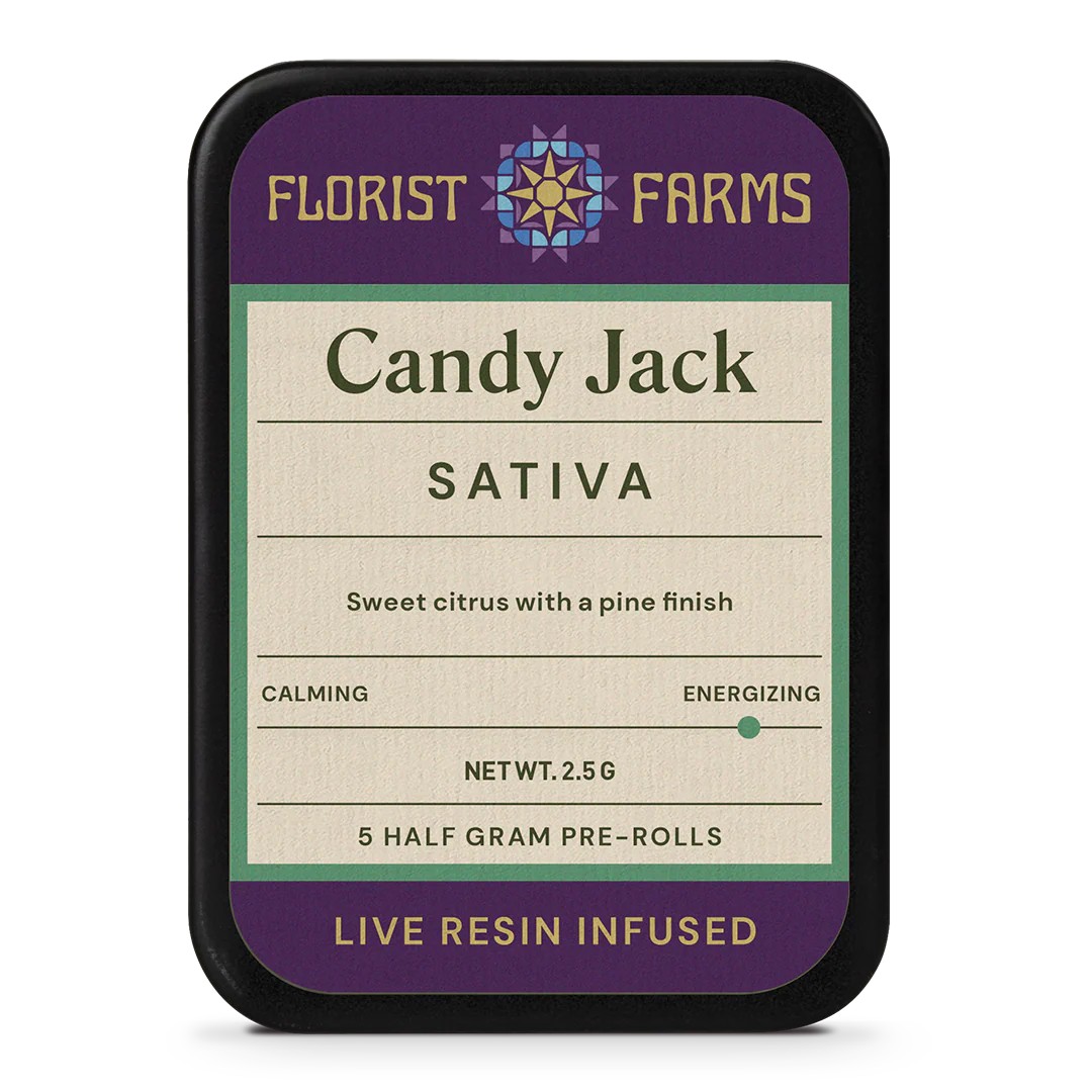 Candy Jack | 5pk | Live Resin Infused Pre-Roll