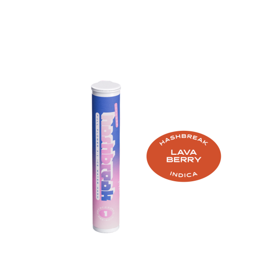 Hashbreak Lava Berry (Indica) 2pk (1g) Infused Pre-Roll