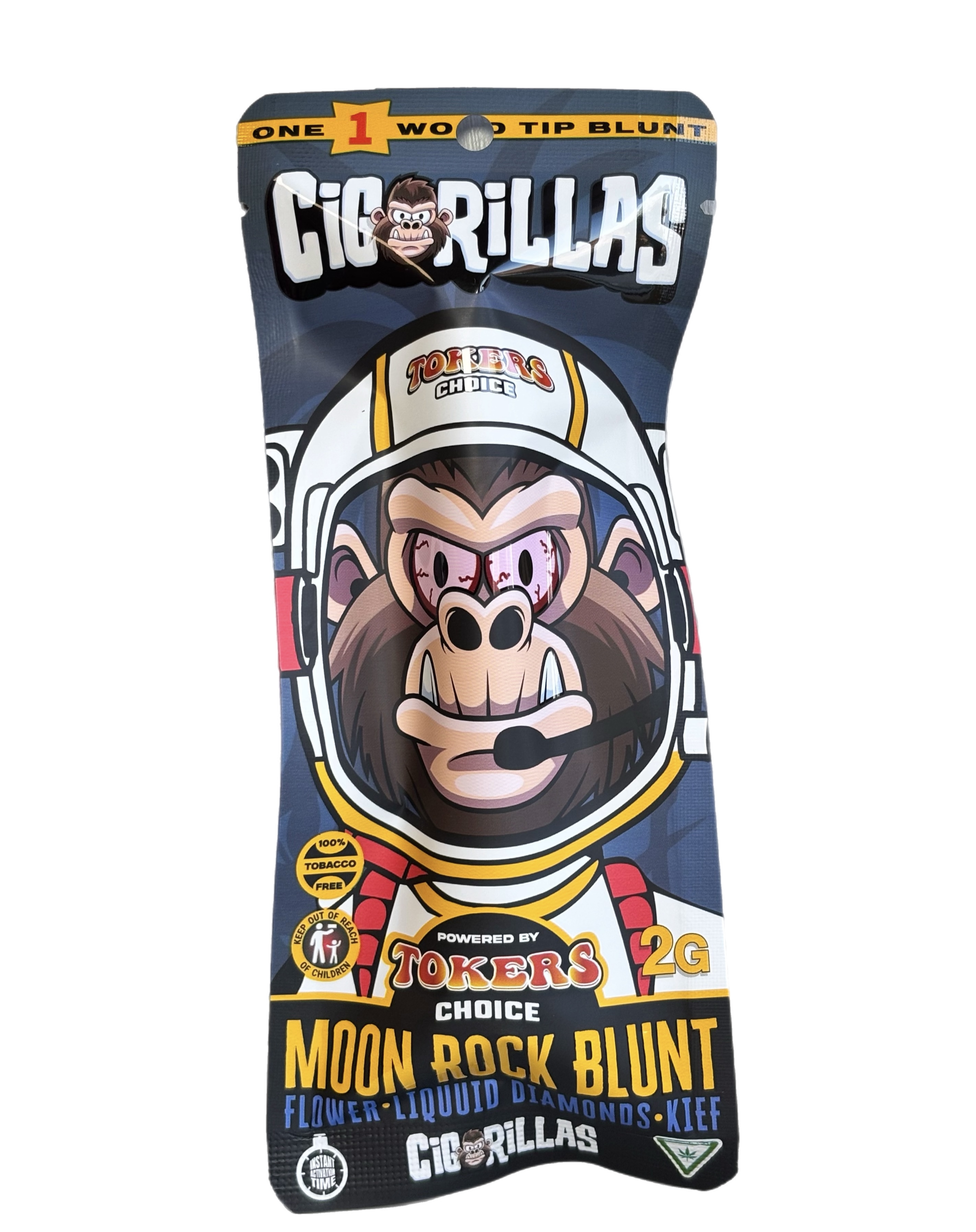Tokers Choice - Cigorillas | Peaches & Cream | 2g Moonrock Blunt