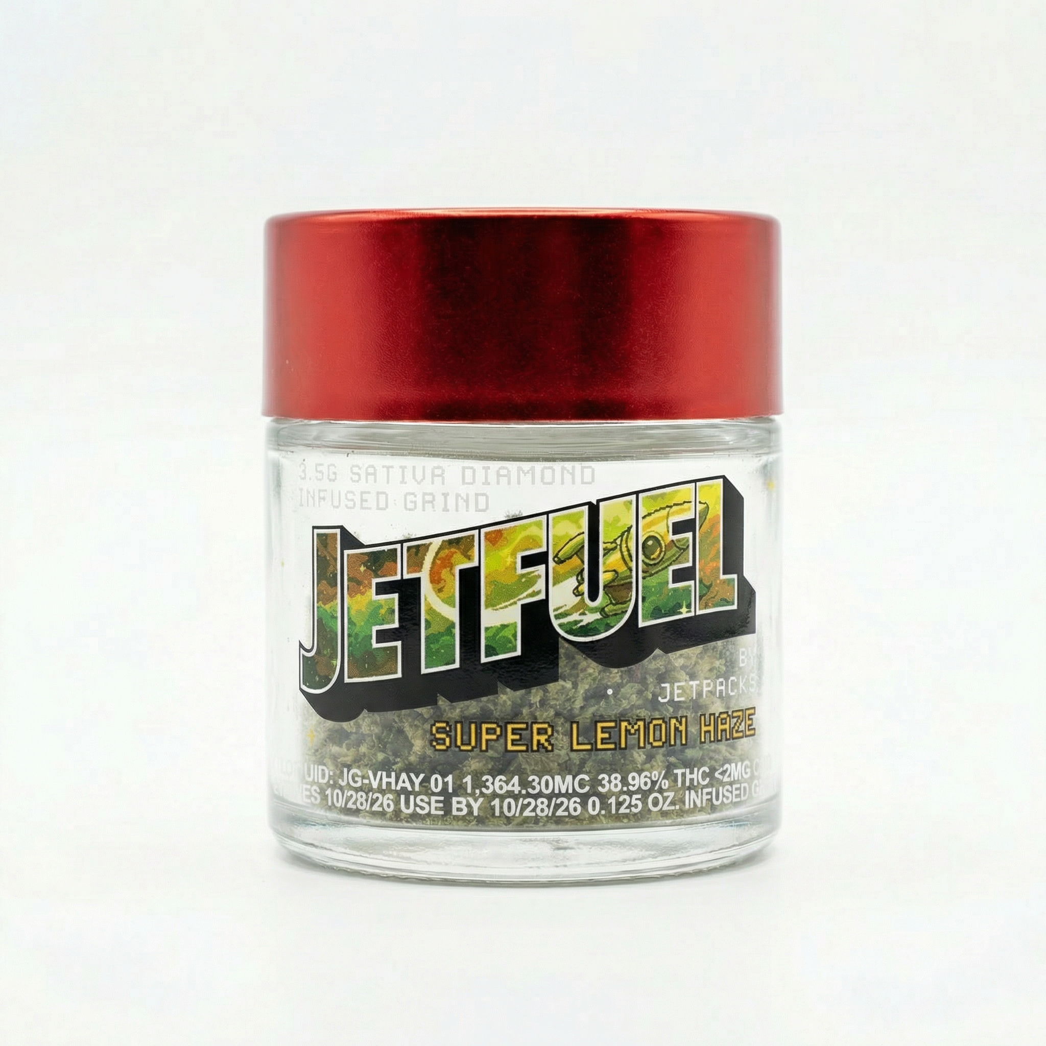 Jetpacks | Super Lemon Haze | JetFuel Infused Flower Grind