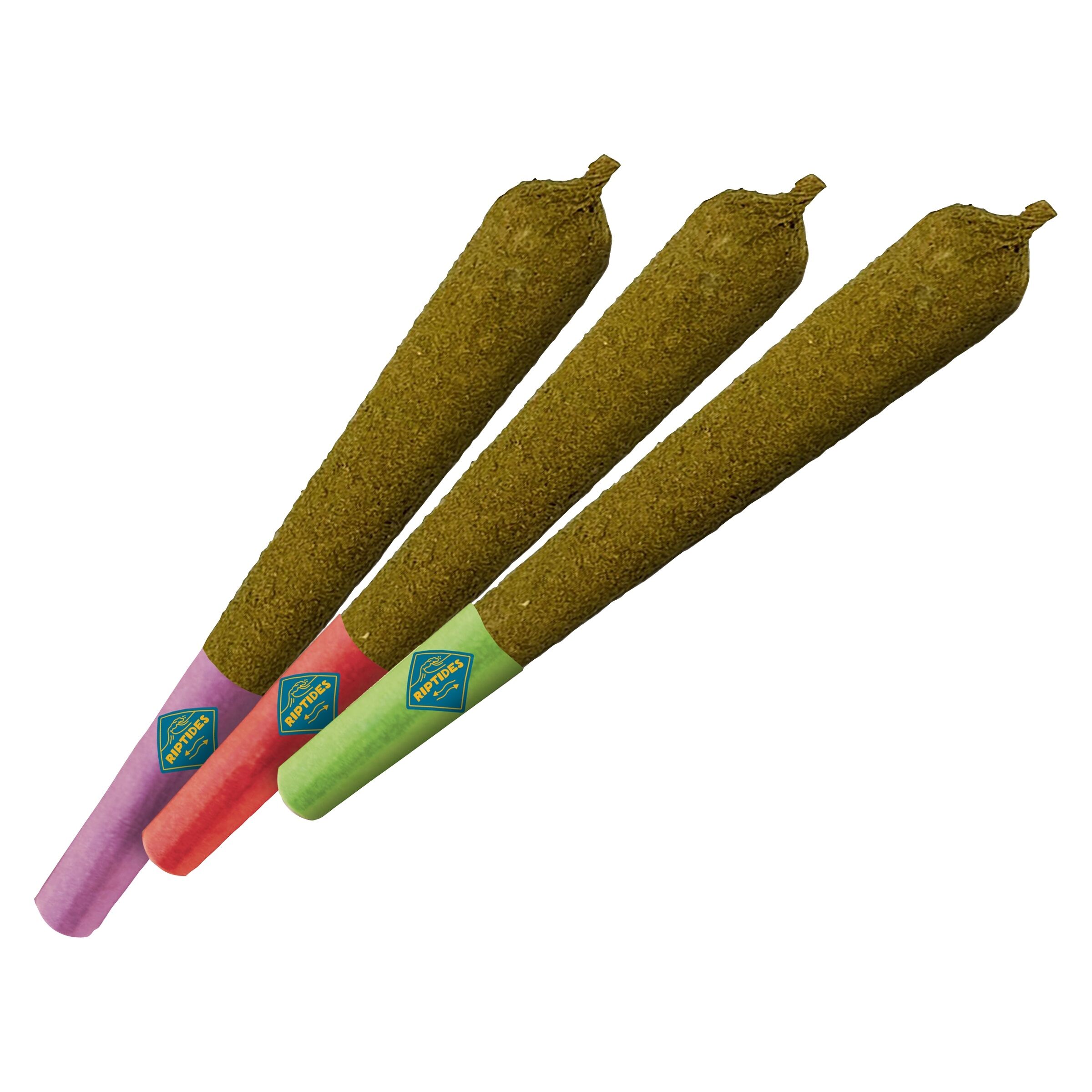 Riptides - Triple Rip Combo Pack Liquid Diamonds Infused Pre-Rolls - 3x0.4g