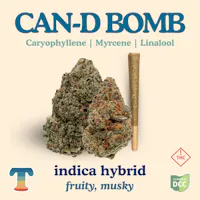 Can-D Bomb 1G Preroll - Indica
