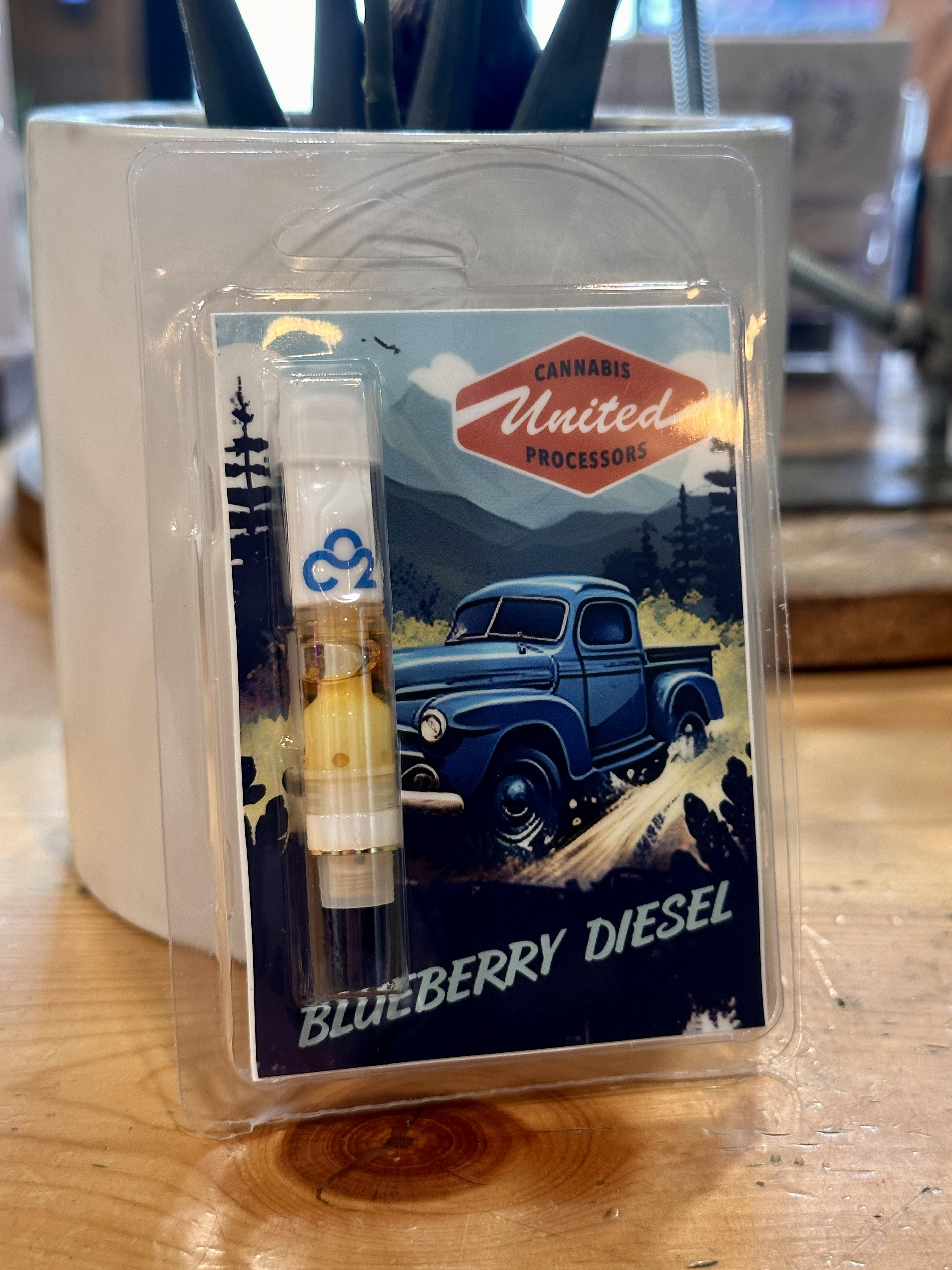 Blueberry Diesel .5 gram Co2 Cartridge