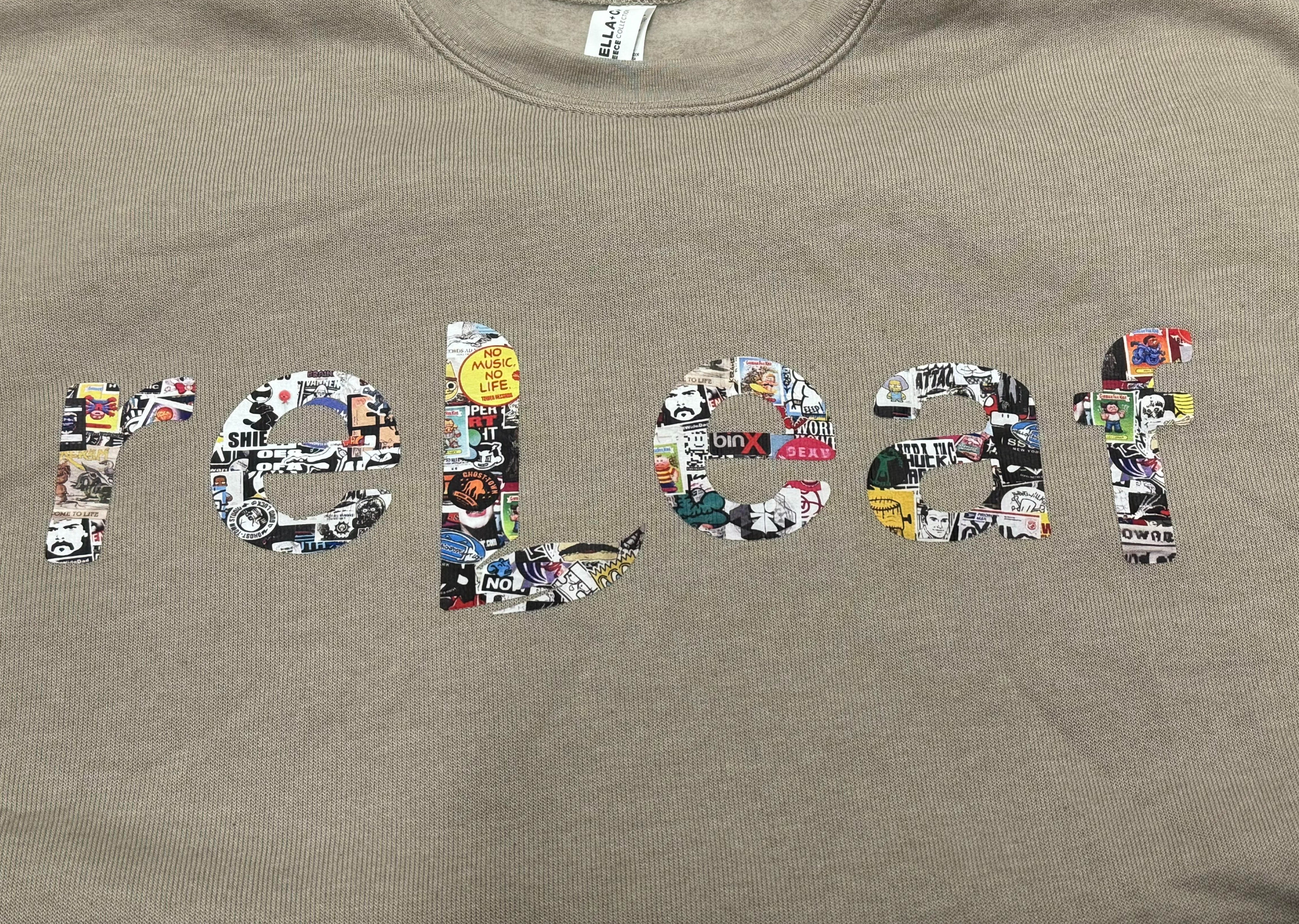 Releaf | Tan Crewneck Sweater