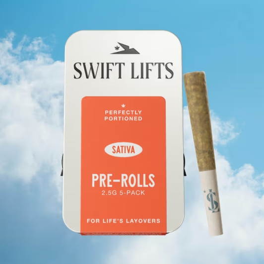 Swift Lifts - Yuzu Sour - 2.5g/5pk - Prerolls