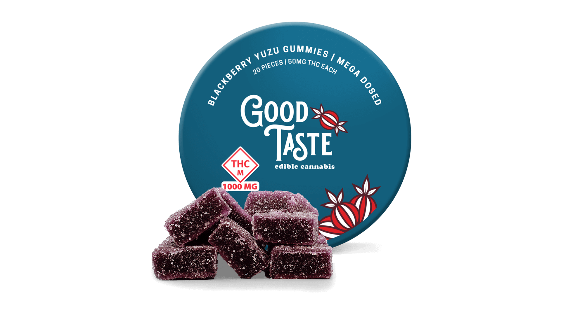 Blackberry Yuzu | Gummies | 1000mg (20pcs)