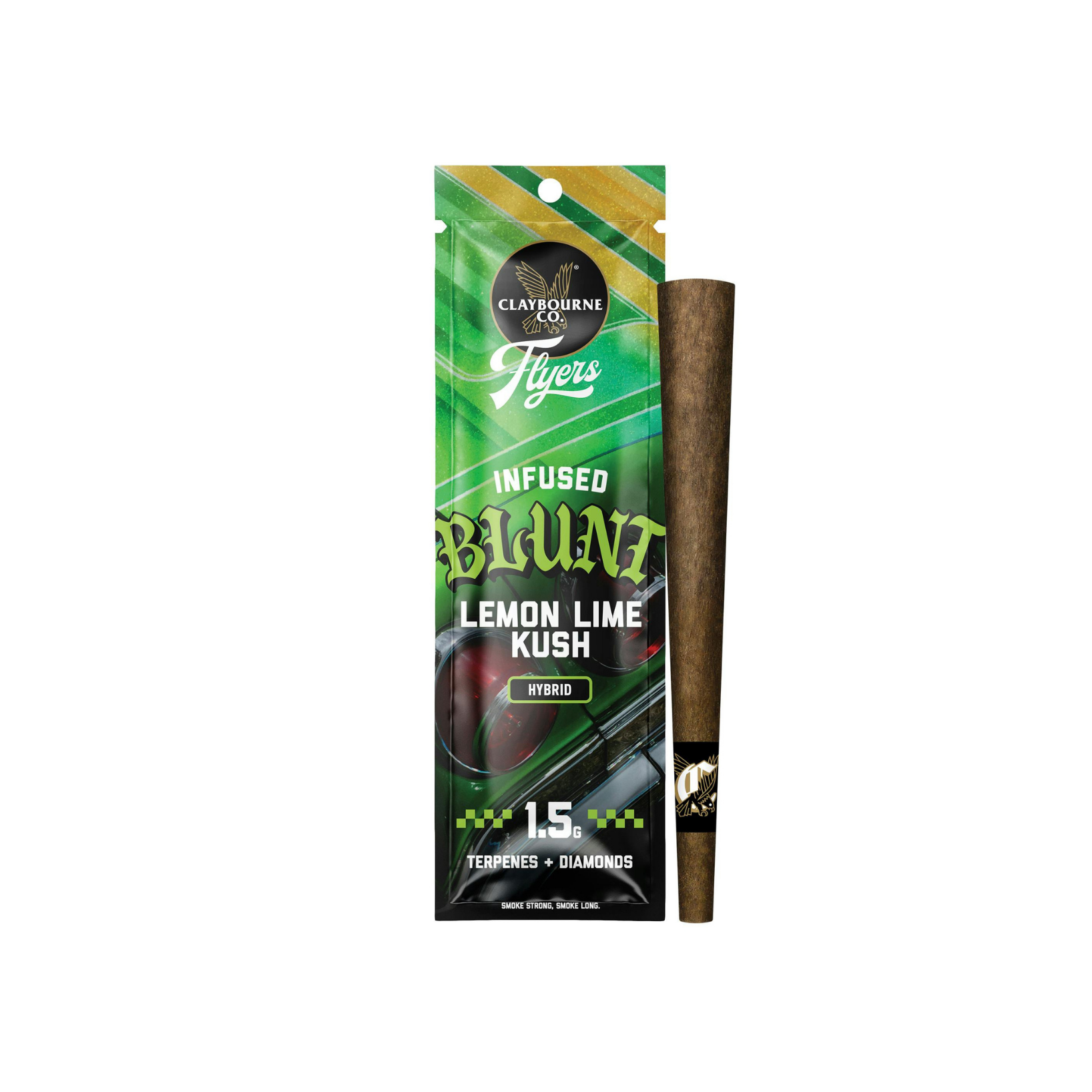 Claybourne Co - Lemon Lime Kush Infused Blunt - 1.5g