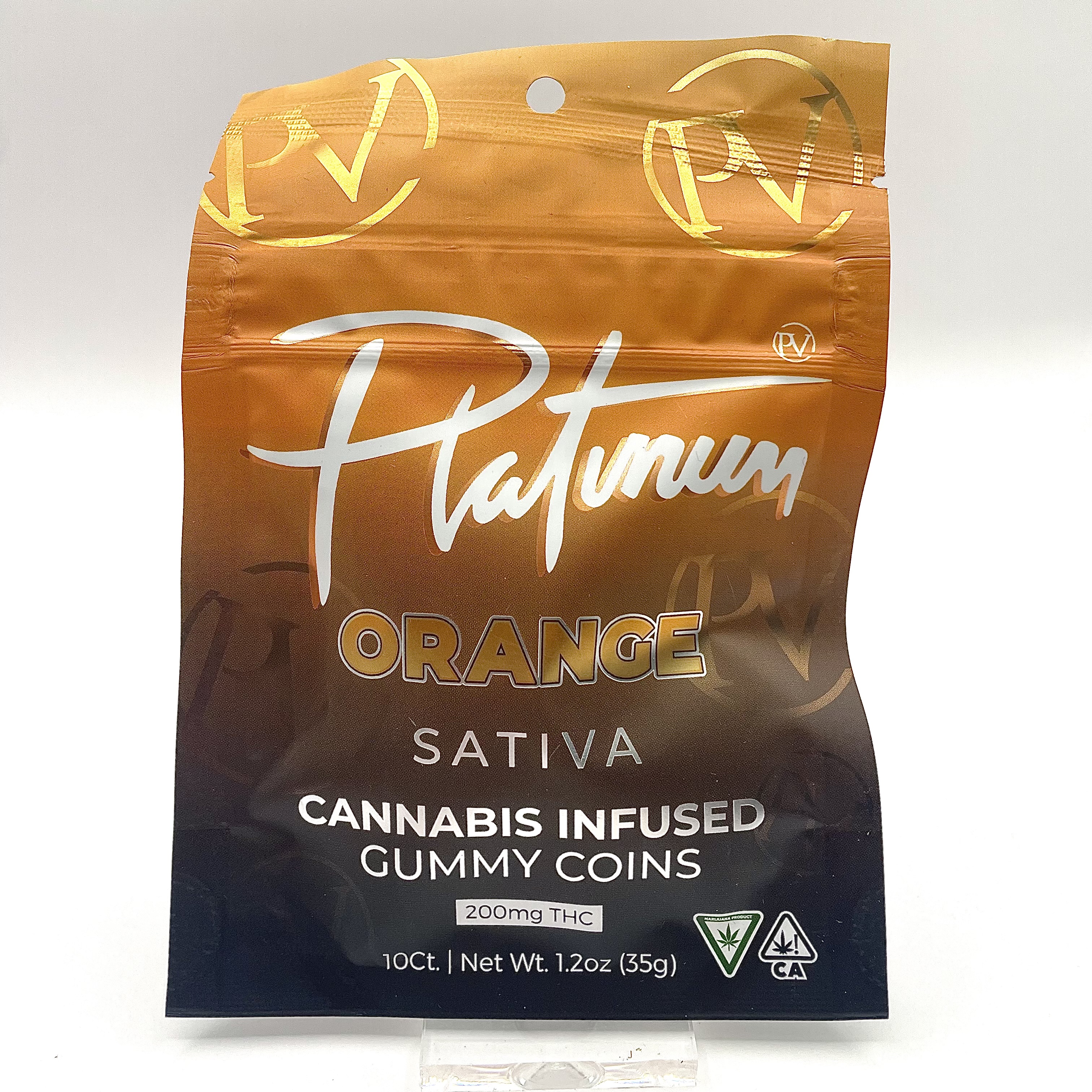 PLATINUM VAPE | ORANGE | GUMMIES | 200MG