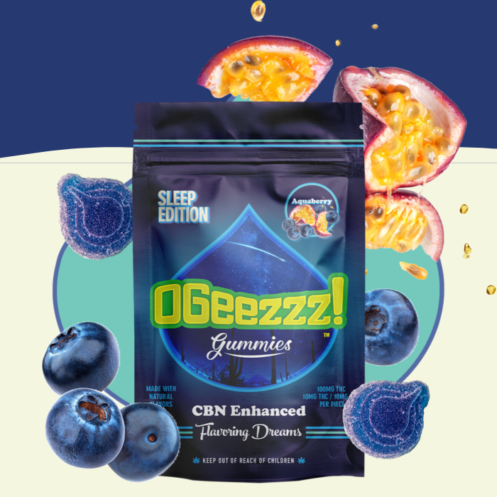 2:1 Aquaberry - Sleep Edition - THC:CBN - Gummies - 100mg (10pk)
