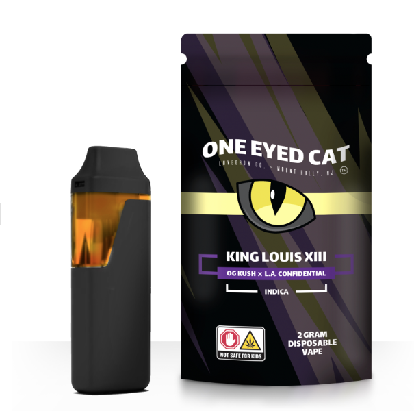 One Eyed Cat - King Louis XIII - 2g Disposable
