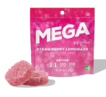 Gron: Strawberry Lemonade 1:1 - MEGA Gummies (1pk) (100mg CBC/ 100mg THC)