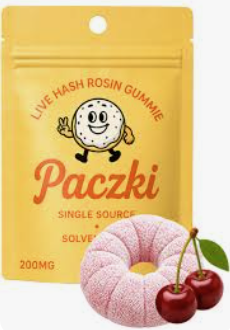 PACZKI | LIVE ROSIN 200MG GUMMIE | VERY CHERRY