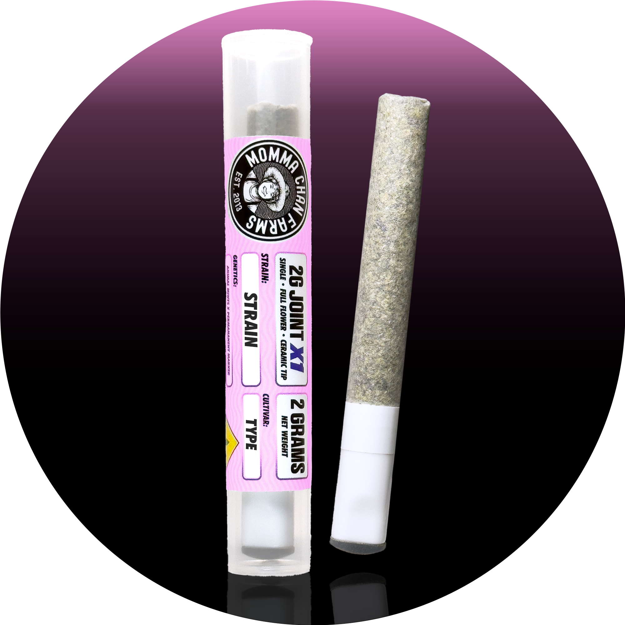 Momma Chan (Big Momma) Hallie Berry (Sativa/Hyb) 2g Pre-Roll