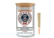 White Runtz - 3g - 5 Pack (0.6g) Infused Pre-Rolls