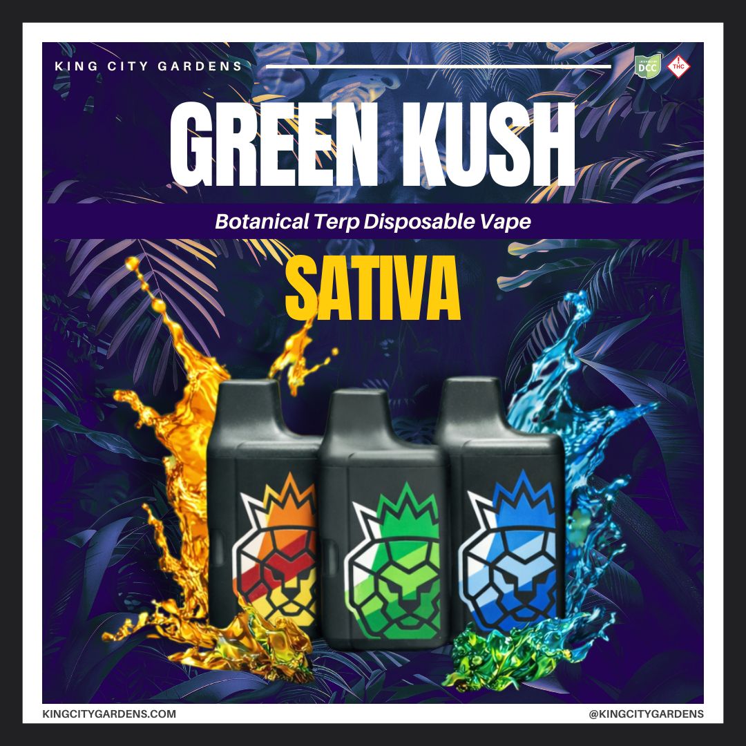 Green Kush Distillate - 1g Disposable