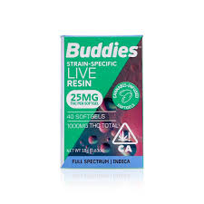 Live Resin Softgels Indica 25MG