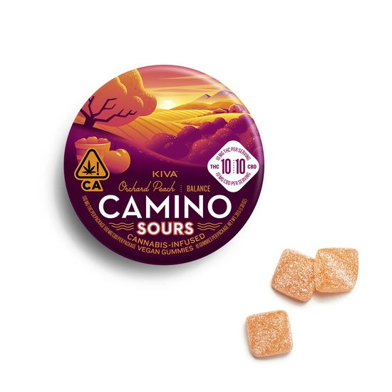 Camino | 200mg Gummies | Sour Orchard Peach