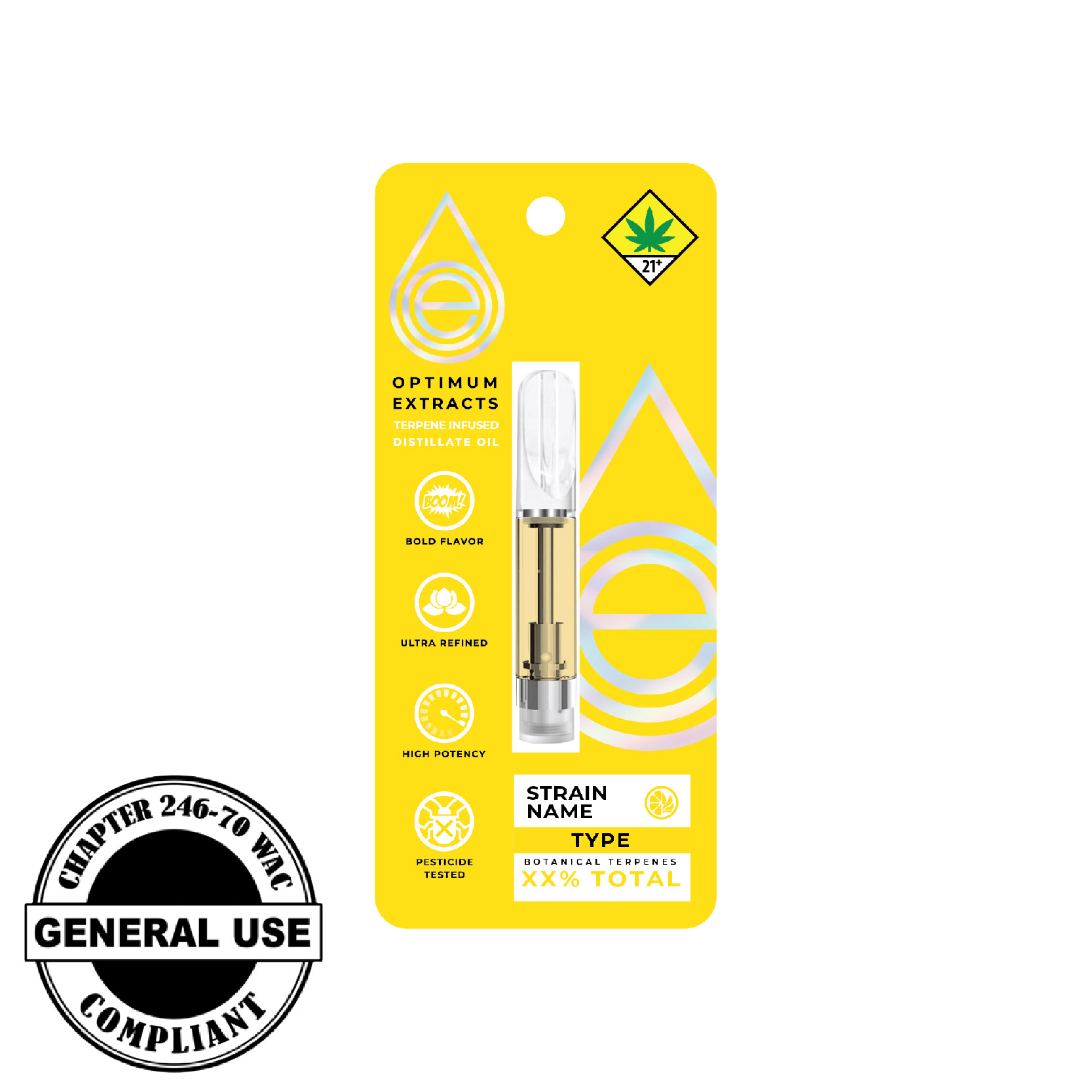 Optimum Extracts Cherry Limeade (Indica) 1g Cartridge