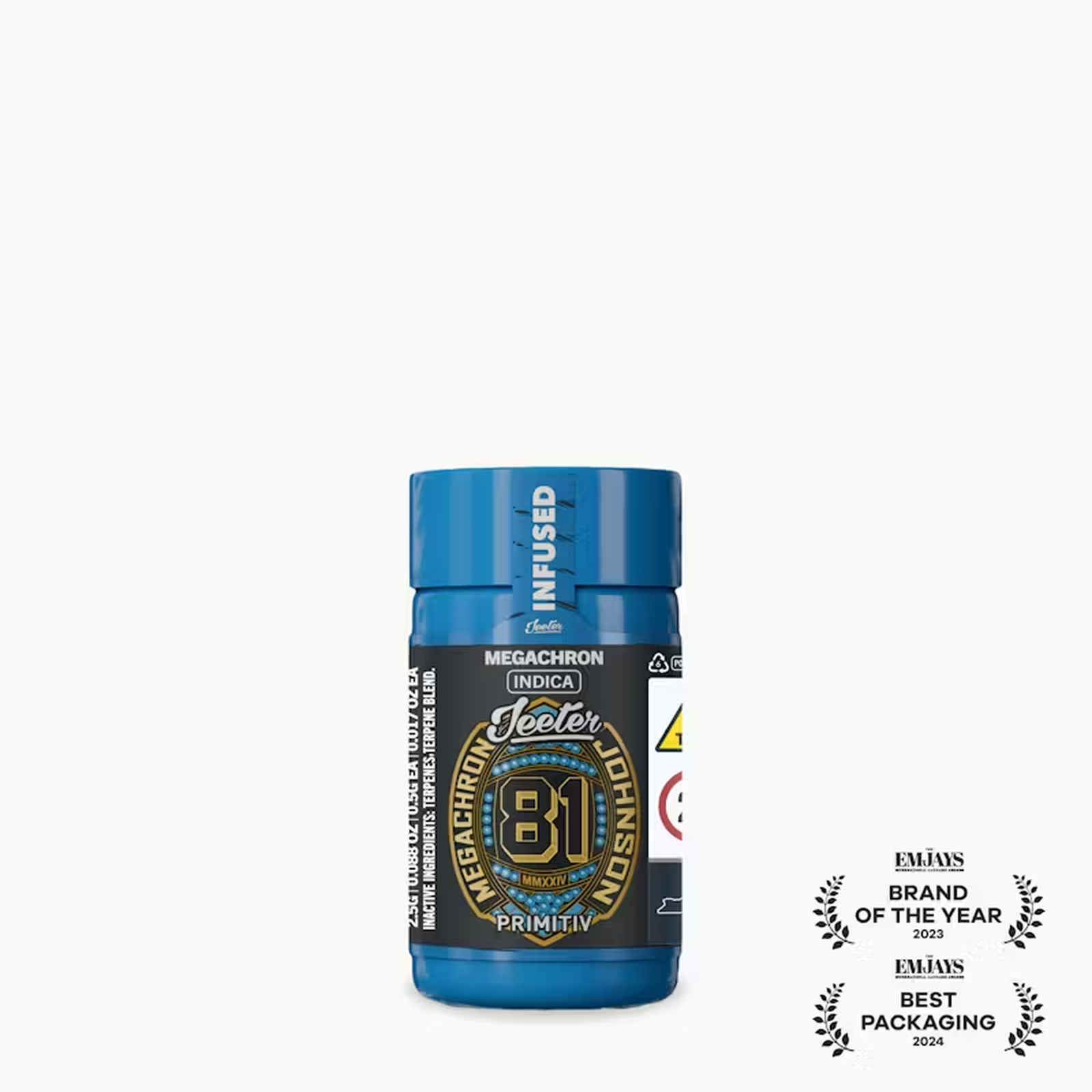 Jeeter x PRIMITIV | Megachron - Quad Infused Baby Jeeter Pre-Rolls | 5pk