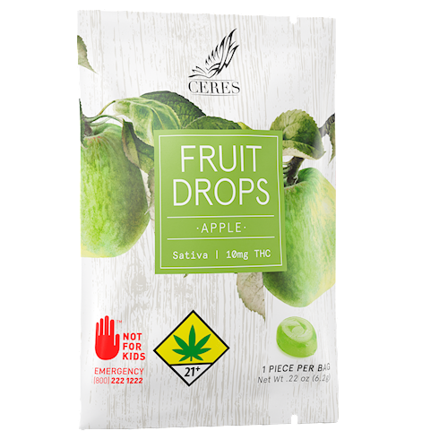 Sour Apple Fruit Drop | 10mg