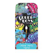 Crude Boys - Cherry Zlushie - 1g Cart