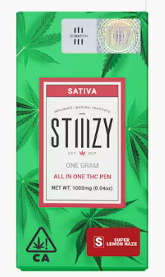 Stiiizy: Super Lemon Haze 1G AIO (S)