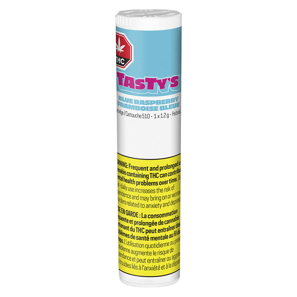 Tasty's - Blue Raspberry 510 Thread Cartridge - Hybrid