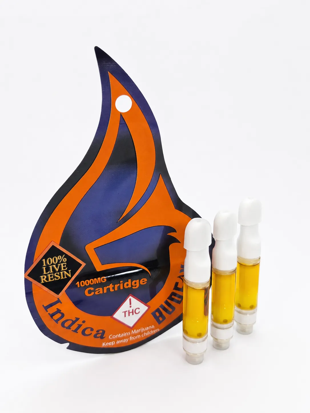 Indica Live Resin Cartridge Bud Fox