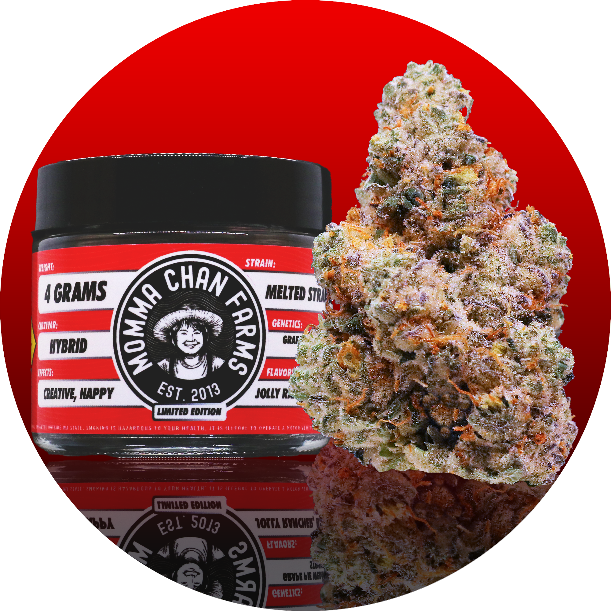 Momma Chan Farms - Melted Strawberries 4g