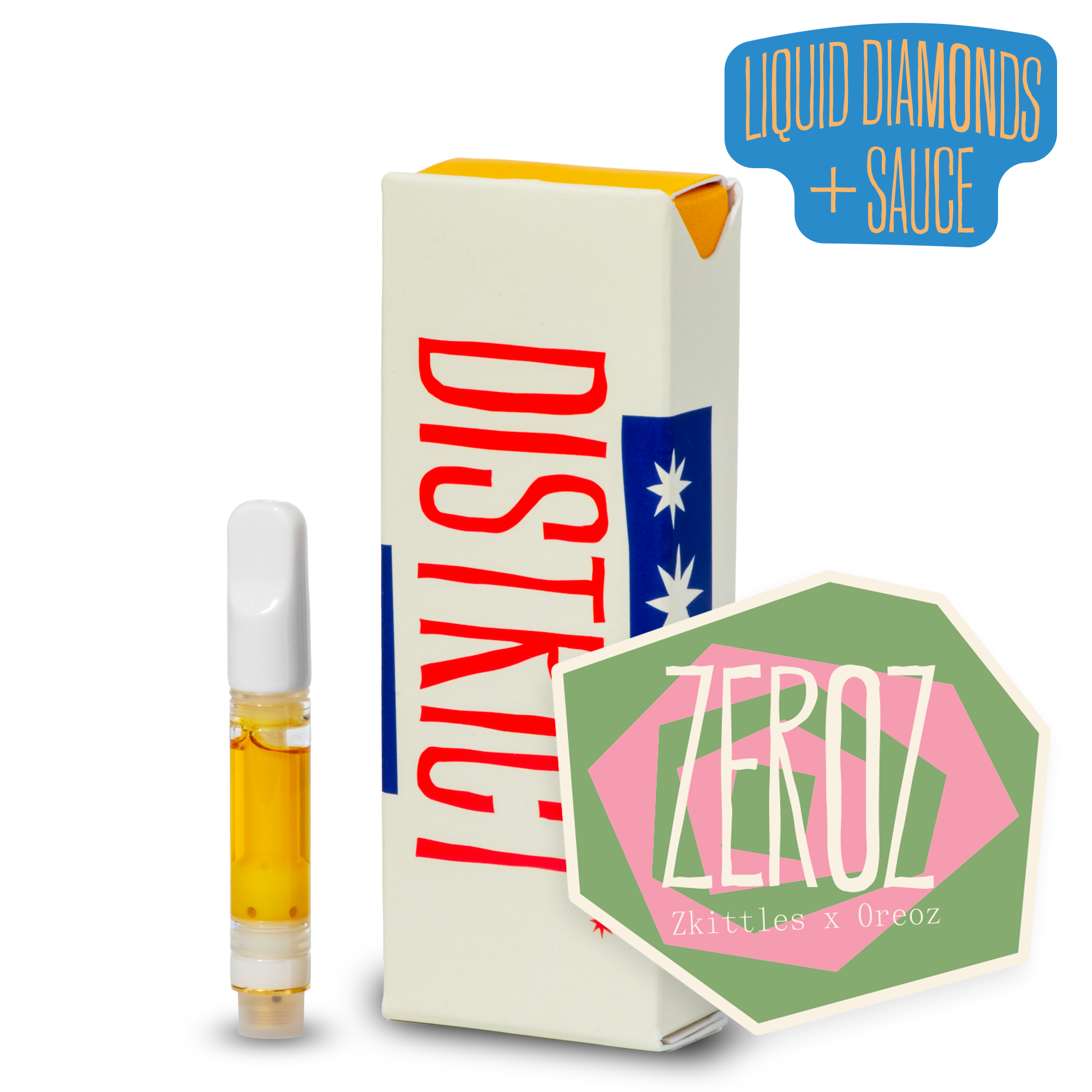 Zeroz Liquid Diamonds & Sauce Cartridge