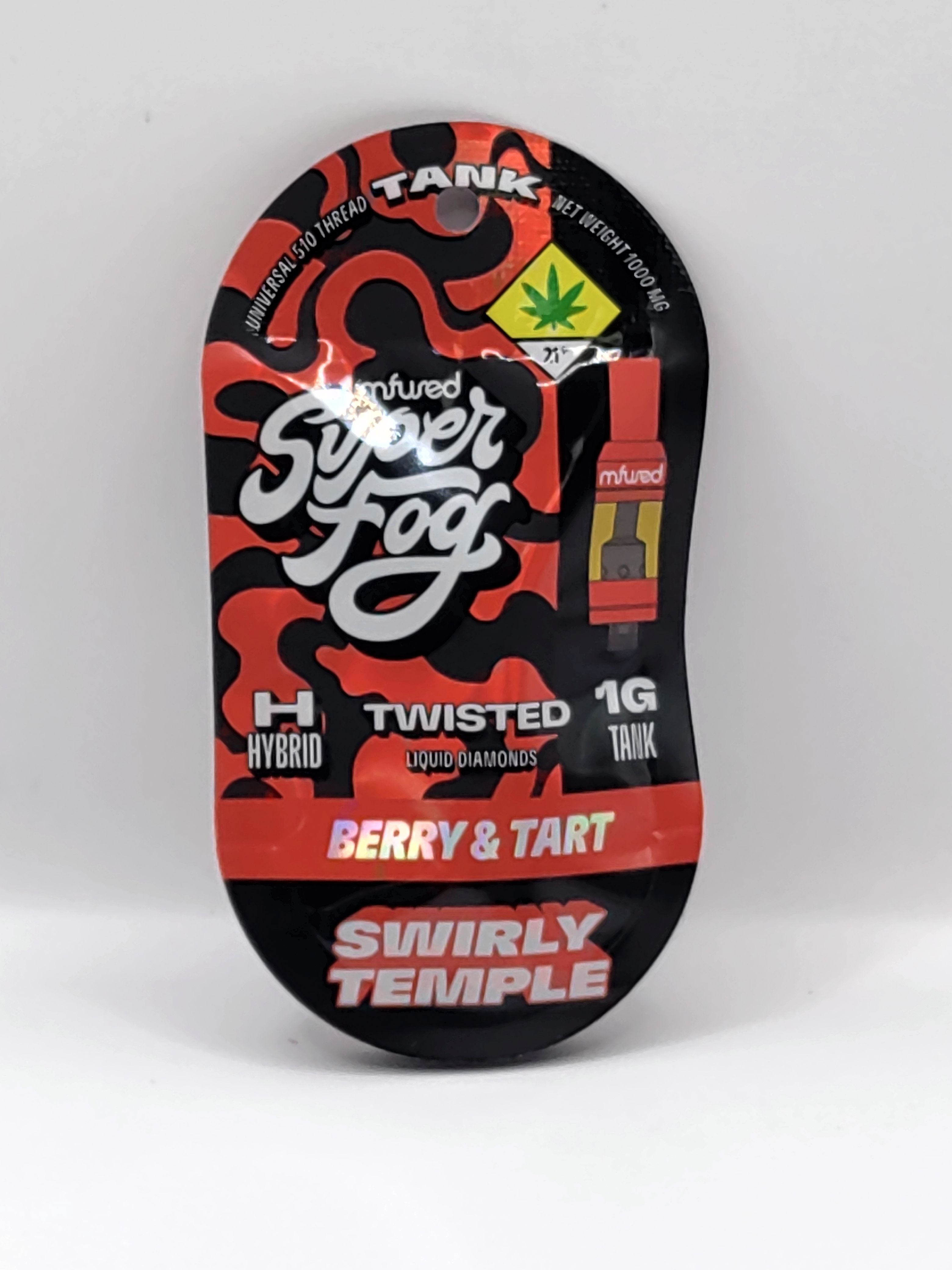 Swirly Temple Twisted Tanker