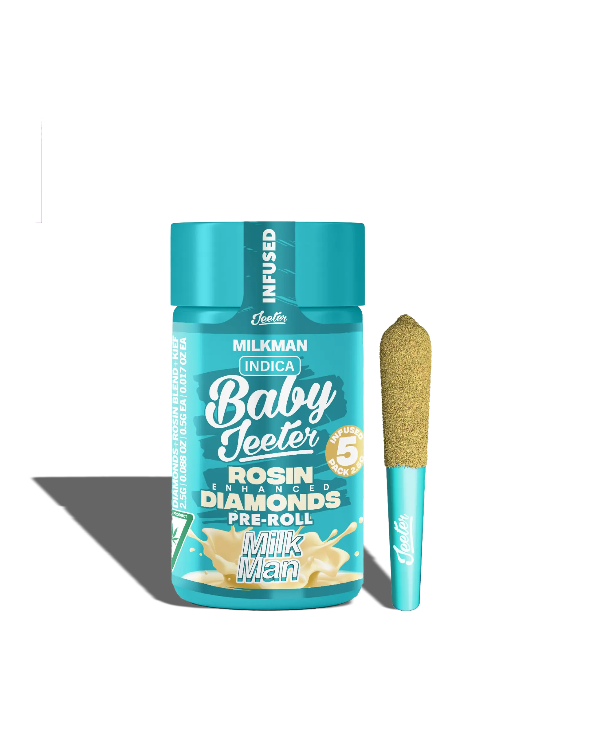 Milkman Baby Jeeter Infused Pre-Roll 5-pack | 2.5g