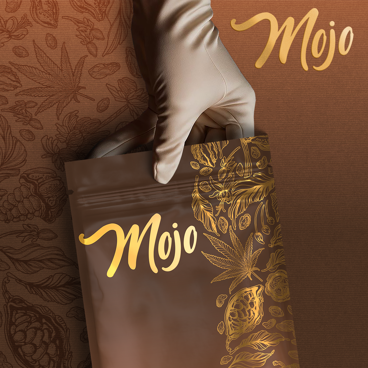 Mojo Edible Chocolate 200mg - Cookies and Cream Bites