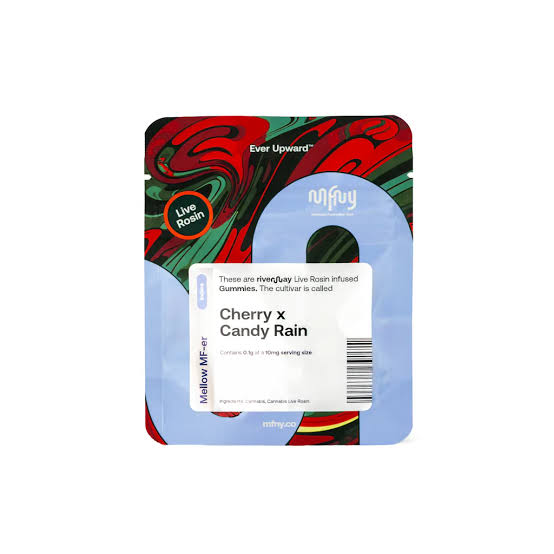 MFNY - CHERRY X CANDY RAIN - LIVE ROSIN GUMMIES - 100MG