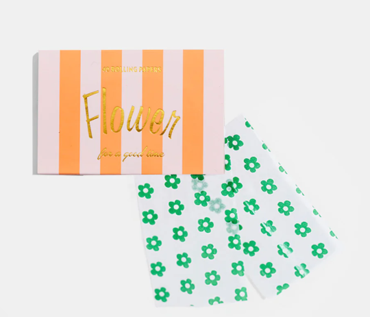 Edie Parker Rolling Papers Leaf  (1" 1/4)