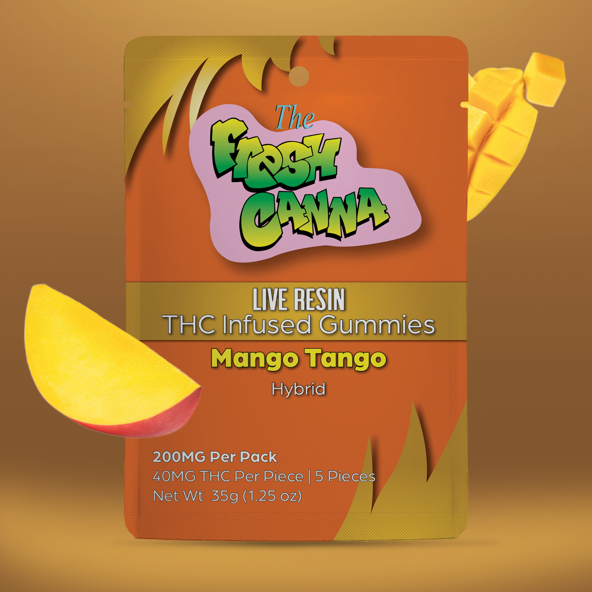 MANGO TANGO - LIVE RESIN GUMMIES - 200MG