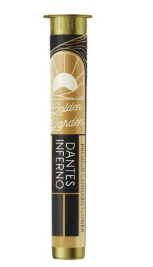 Golden Garden | Pre-roll | Dante's Inferno | 1g