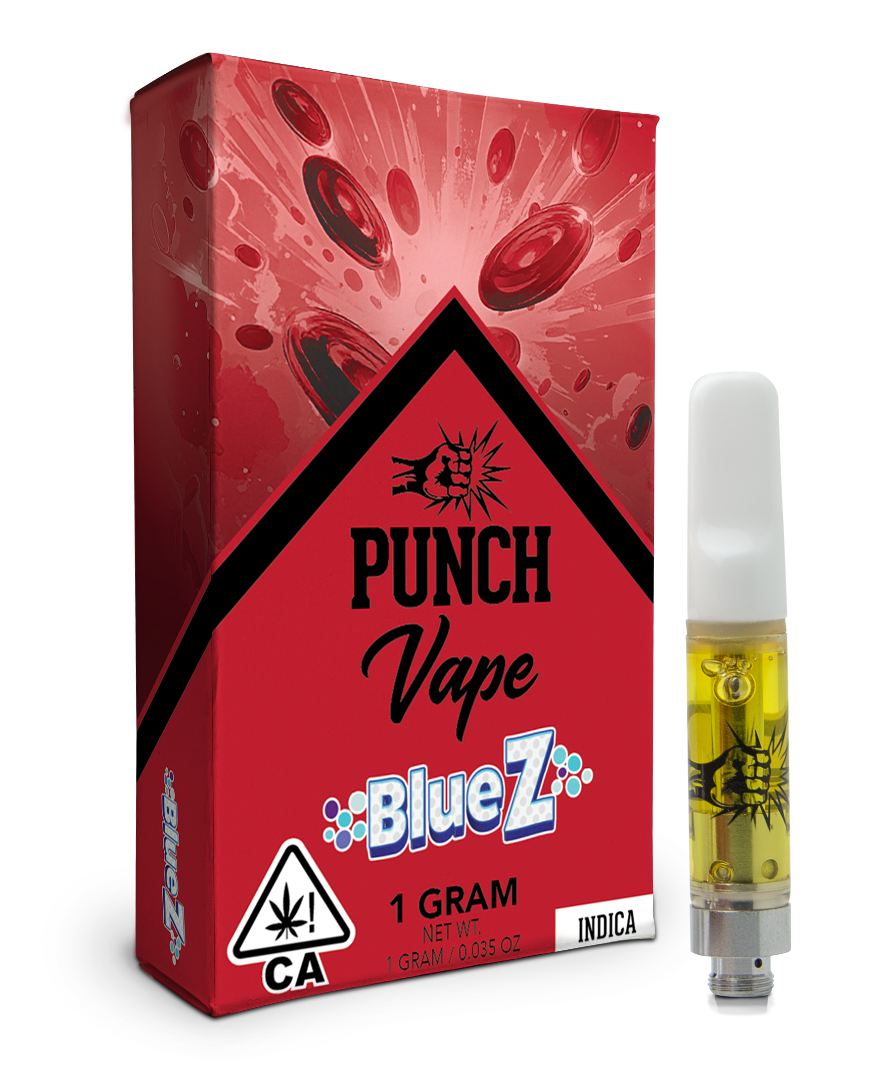Blue Z 510 Distillate Vape Cart (1g) (Indica)