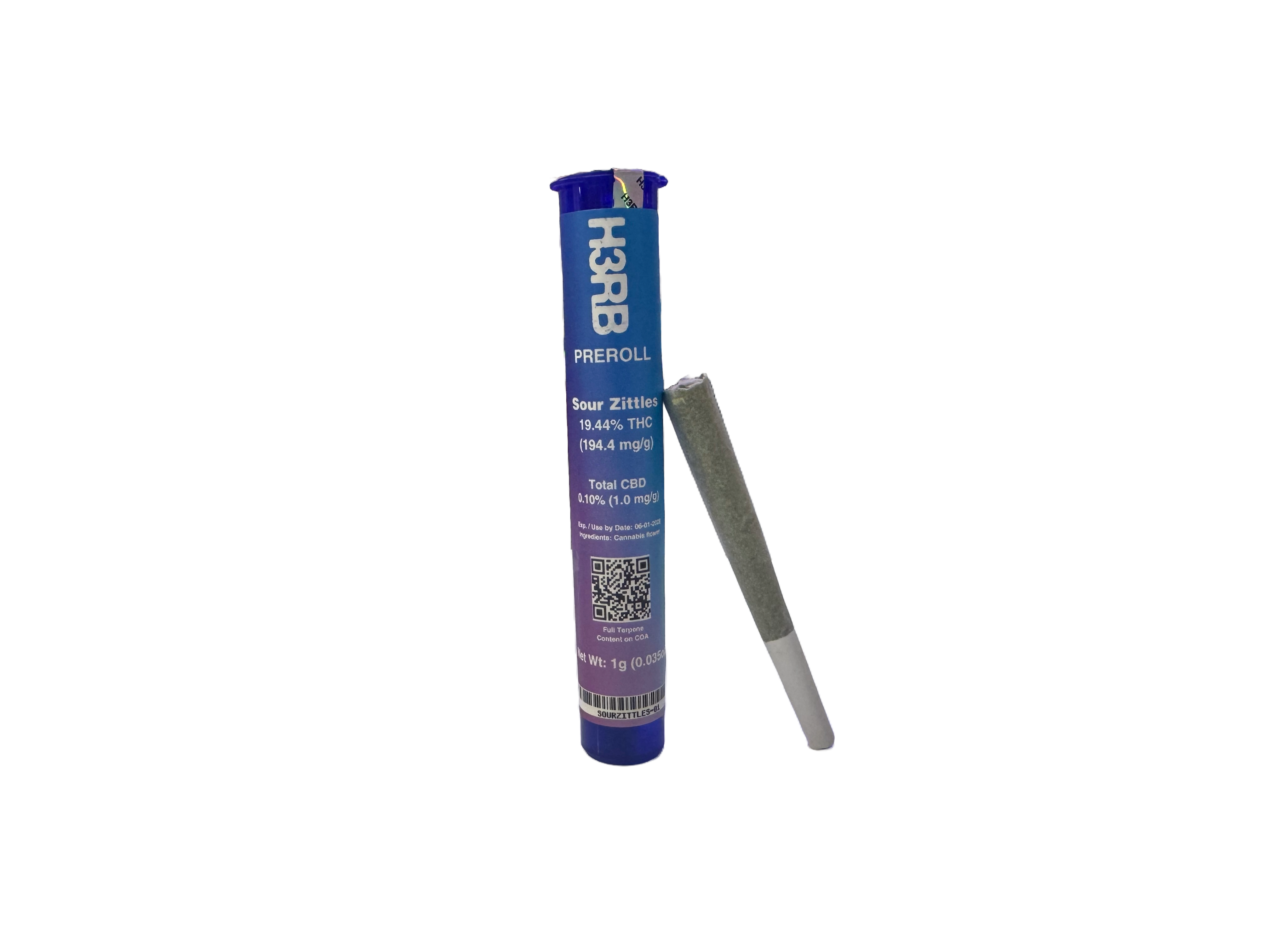 1G PREROLL | SOUR ZITTLES