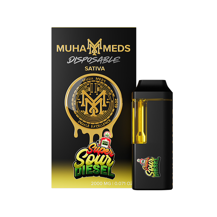 Muha Meds | Sour Diesel - Sativa AIO | 2g