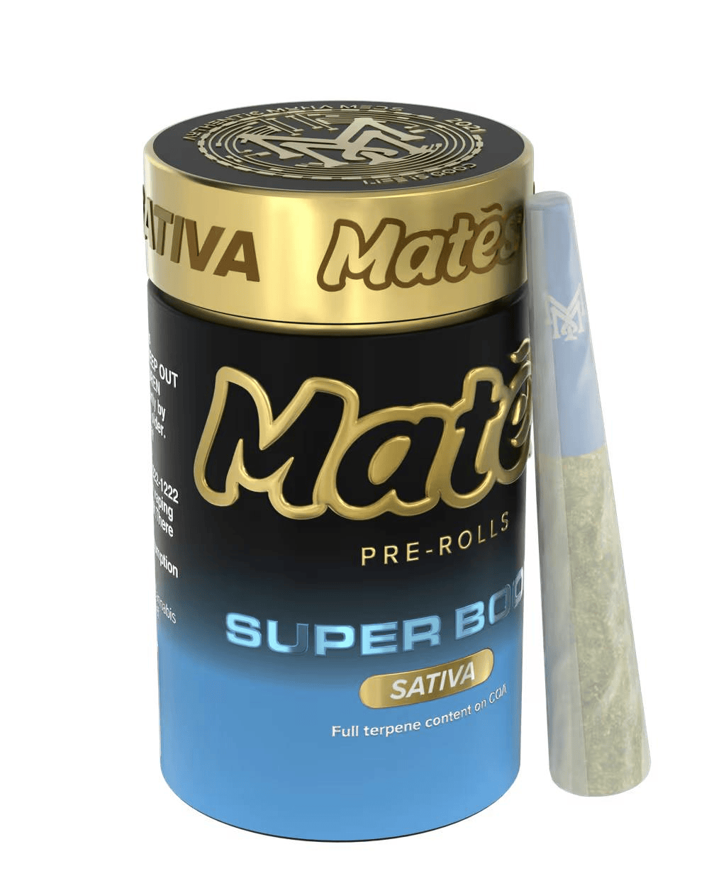 Muha Matẽs | Preroll | 5pk | Sativa | Super Boof | Kief Infused