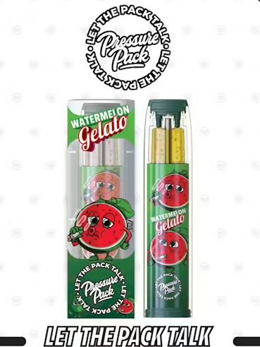 Disposable | Watermelon Gelato | 2g | Pressure Pack