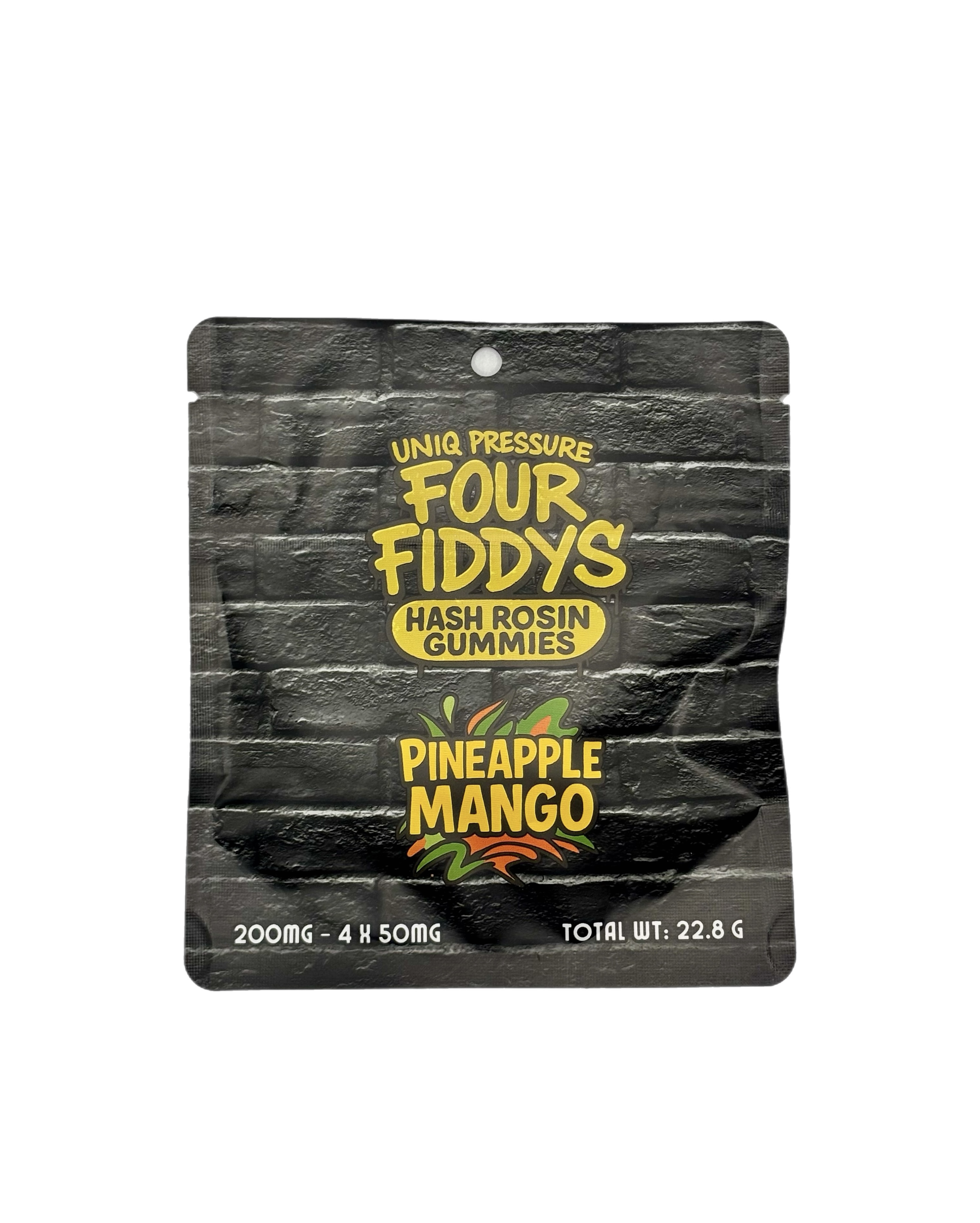 Pineapple Mango | Hash Rosin Gummies 4-Pack | 200mg