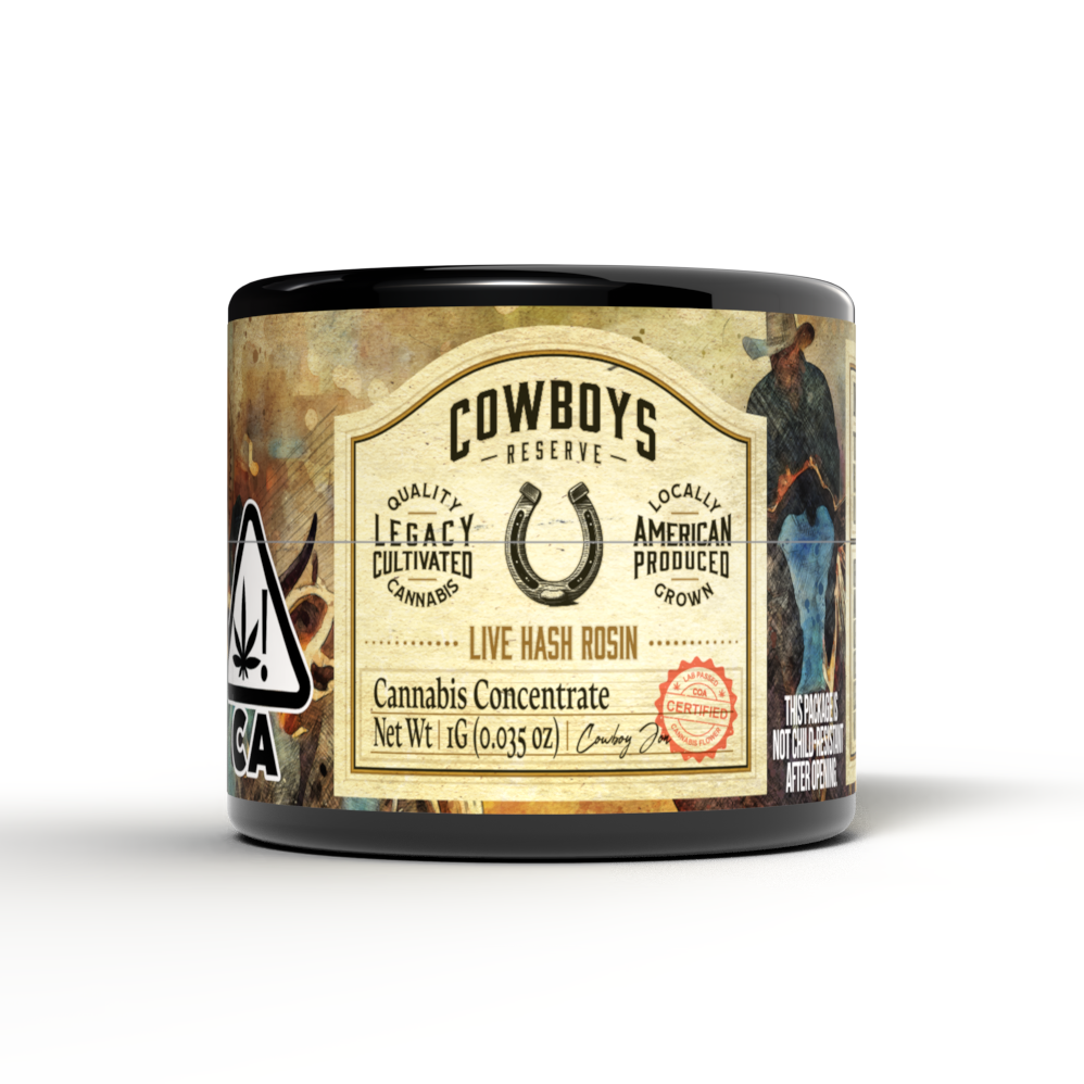 Cowboy's Reserve - Donny Burger - Dabs Hash Rosin