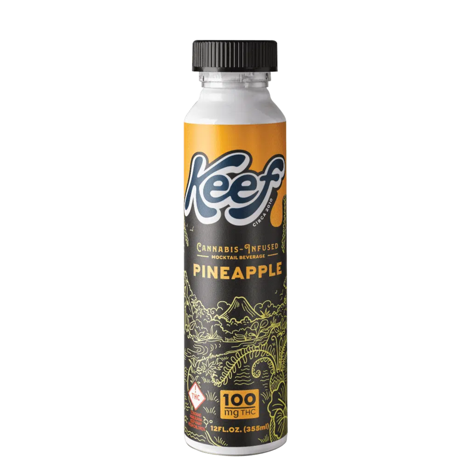 Keef Pineapple Mocktail 100mg