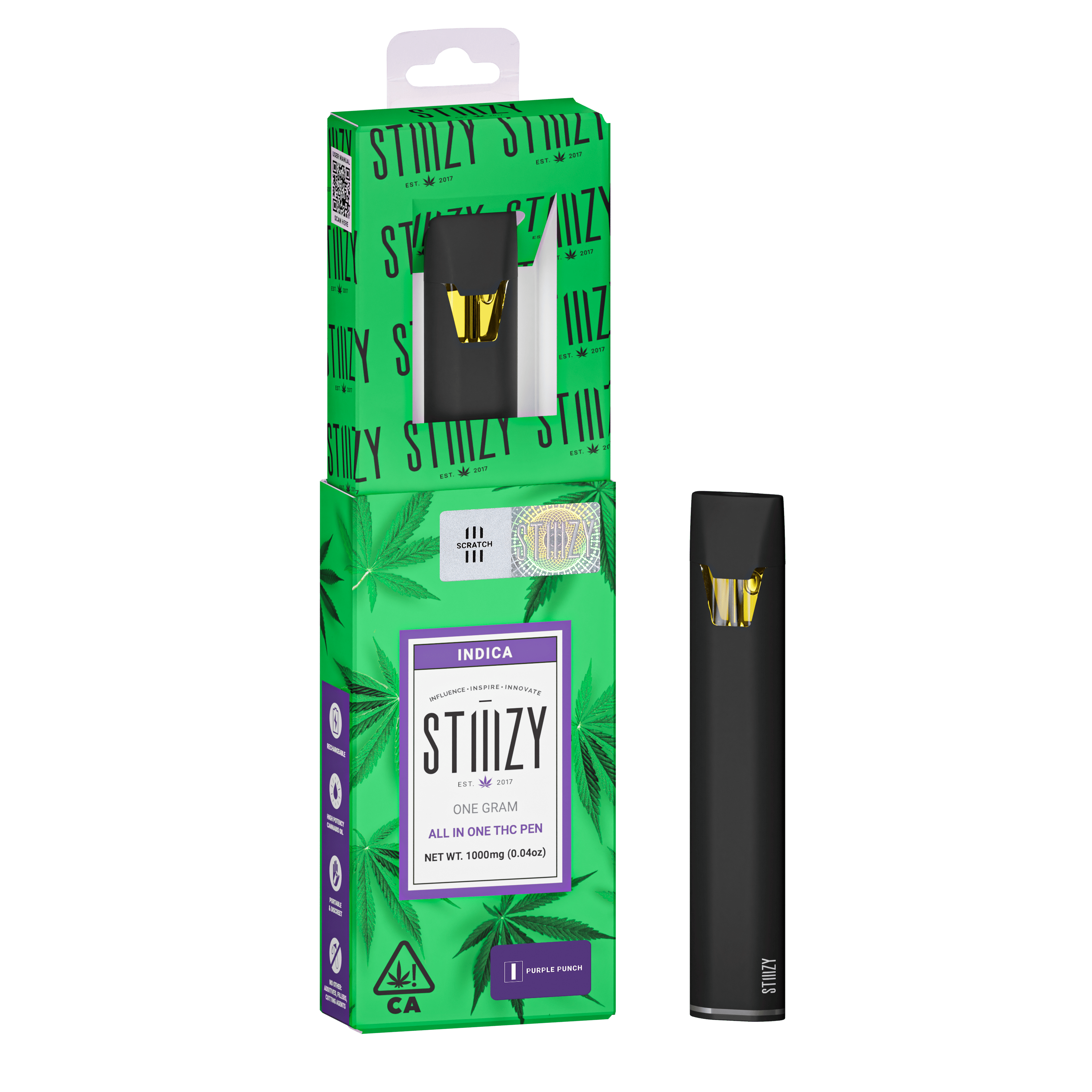 STIIIZY | OG KUSH | ALL-IN-ONE DISPOSABLE | 1G