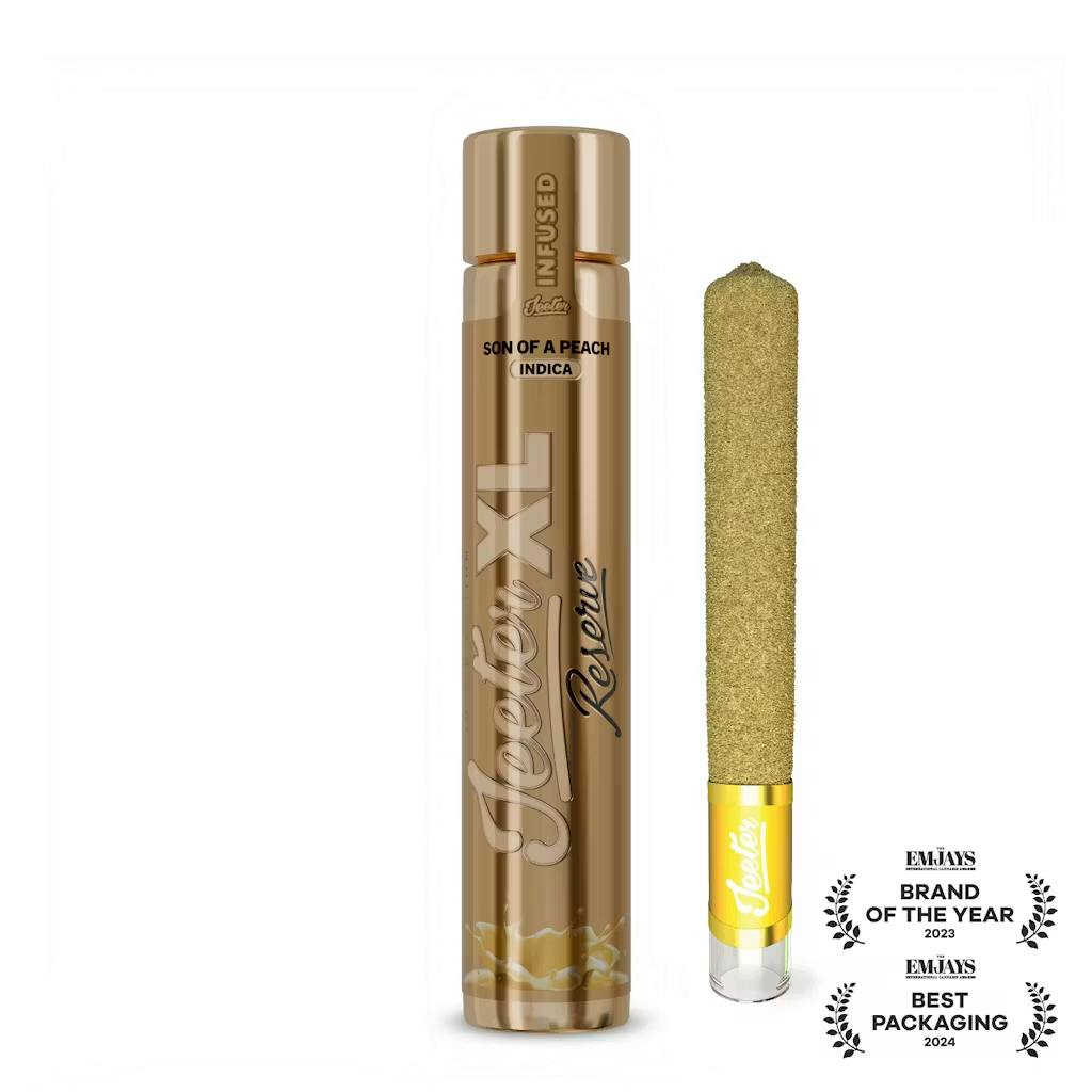 Jeeter | Reserve | XL | Son of a Peach | 2g | Quad Infused Pre-Roll | Limited Edition