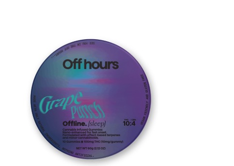 Off Hours - Offline (Sleep) Grape Punch Gummies 10pk - 100mg